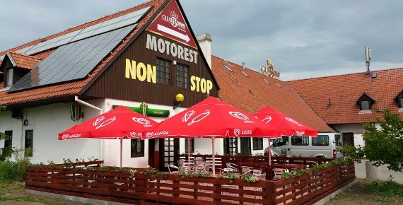 Menu v motorestu Rohlenka na dálnici D1 Brno – Olomouc