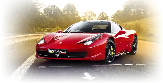 Adrenalinová jízda ve Ferrari, Lamborghini nebo Mustang + záznam z jízdy