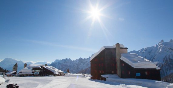 Zimní dovolená v italských Dolomitech na 7 nocí s ubytováním přímo u sjezdovky