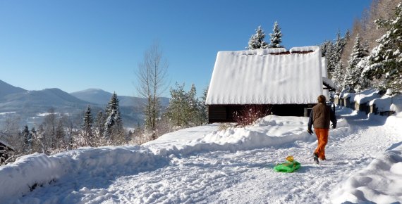 Jarní prázdniny na Sepetné v Beskydech 23.2. - 27.2.2020 s animačním programem pro děti