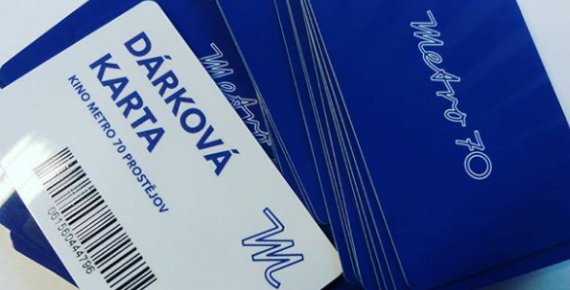 Dárková poukázka do Kina Metro 70 v Prostějově na libovolné filmy