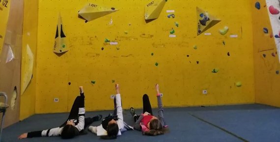 Vstup na lezeckou stěnu Flash Wall v Olomouci