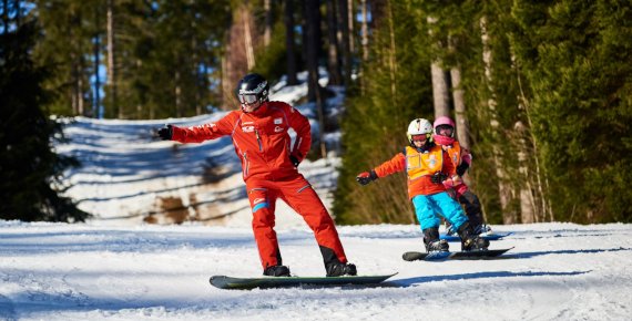 Celodenní lyžovačka ve ski areálu Bílá v Beskydech