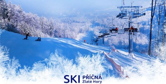 Celodenní lyžovačka ve Zlatých Horách - SKI PŘÍČNÁ