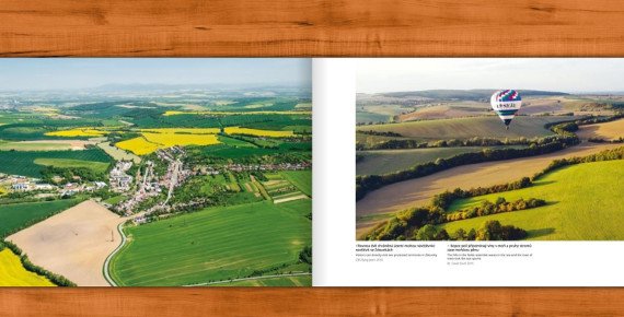 České regiony z nebe: unikátní kniha leteckých fotografií dle vlastního výběru