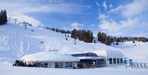 Zimní dovolená v italských Dolomitech na 4 noci s ubytováním přímo u sjezdovky