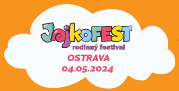 Vstupenka na rodinný festival JojkoFEST v Ostravě 4.5.2024