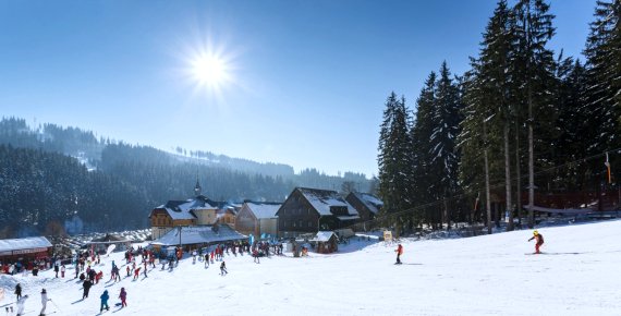 Celodenní lyžovačka ve ski areálu Bílá v Beskydech