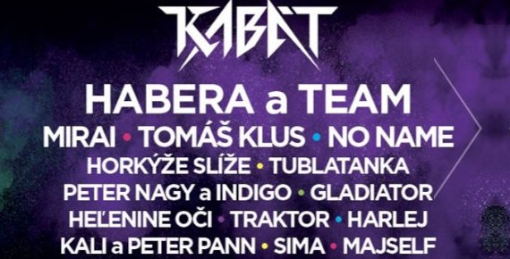 Vstupenka na CIBULA FEST - Kabát, Habera a Team, Mirai, Tomáš Klus, No Name, Horkýže Slíže a další, 21. - 23.7.2023 letiště Holíč