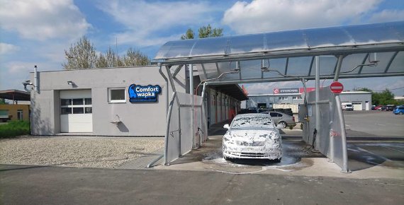 Zlatá karta na bezkontaktní mytí auta v Olomouci