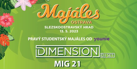 Vstupenka na jediný pravý studentský Majáles Ostrava 13.5.2023