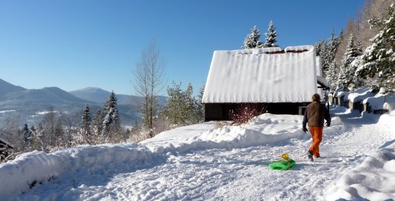 Jarní prázdniny na Sepetné v Beskydech 16.2. - 20.2.2020 s animačním programem pro děti