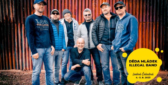 2denní vstupenka na festival Ladná Čeladná 4.-5.8.2023. Vystoupí R. Müller, B. Poláková, Laura a její tygři, Děda Mládek Illegal Band a další