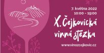 Lístek na Čejkovickou vinnou stezku 7. 5. 2022