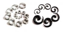 Piercing, naušnice  a jiné šperky z nabídky Starsteel v hodnotě 350 Kč