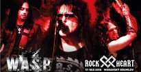 Lístek na ROCK HEART - HAMMERFALL, W.A.S.P., EPICA, 17. - 18.8.2018 v Moravském Krumlově