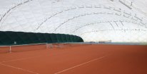 Hodina tenisu v hale nedaleko centra Olomouce
