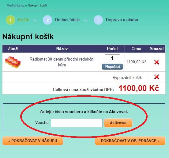 RADIOmat Dietal krok 2