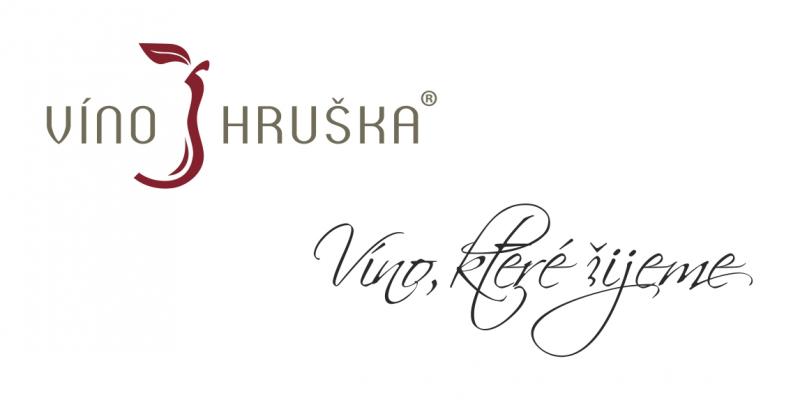 Logo Víno Hruška, které žijeme